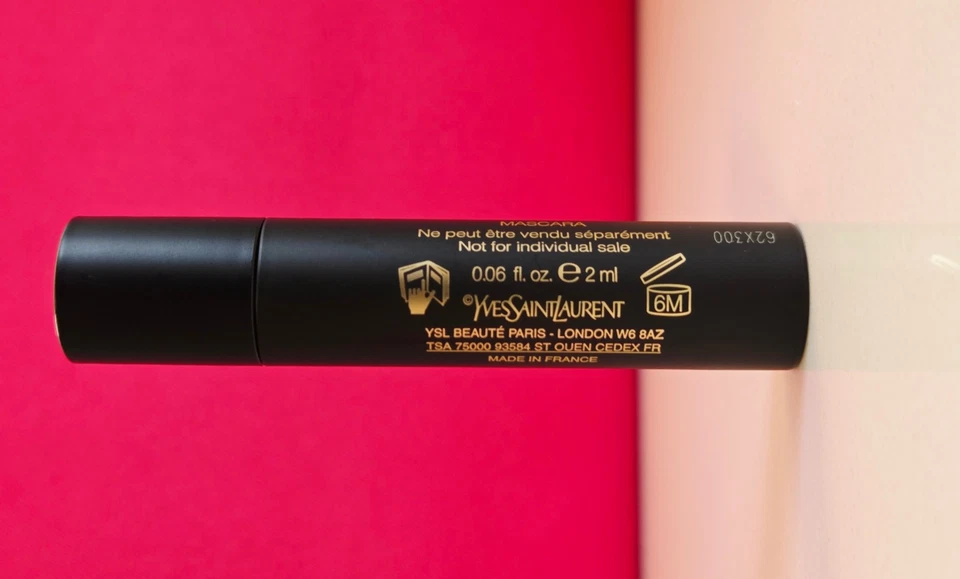 MASCARILLA YVES SAINT LAURENT YSL LASH CLASH - NEGRA 2 ML 0,06 fl oz x 2 tamaño de viaje Foto 4 de 4