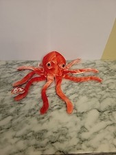 TY Beanie Baby Wiggly Octopus 2000 New With Tags