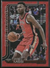 2025 Topps Flagship Basketball Red Yves Missi /5