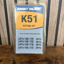 Mont Blanc K51 Roof Bar Fitting Kit Installation For Roof Rack