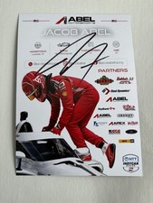 Jacob Abel 2026 Indy 500 Signed Car Promo Her...