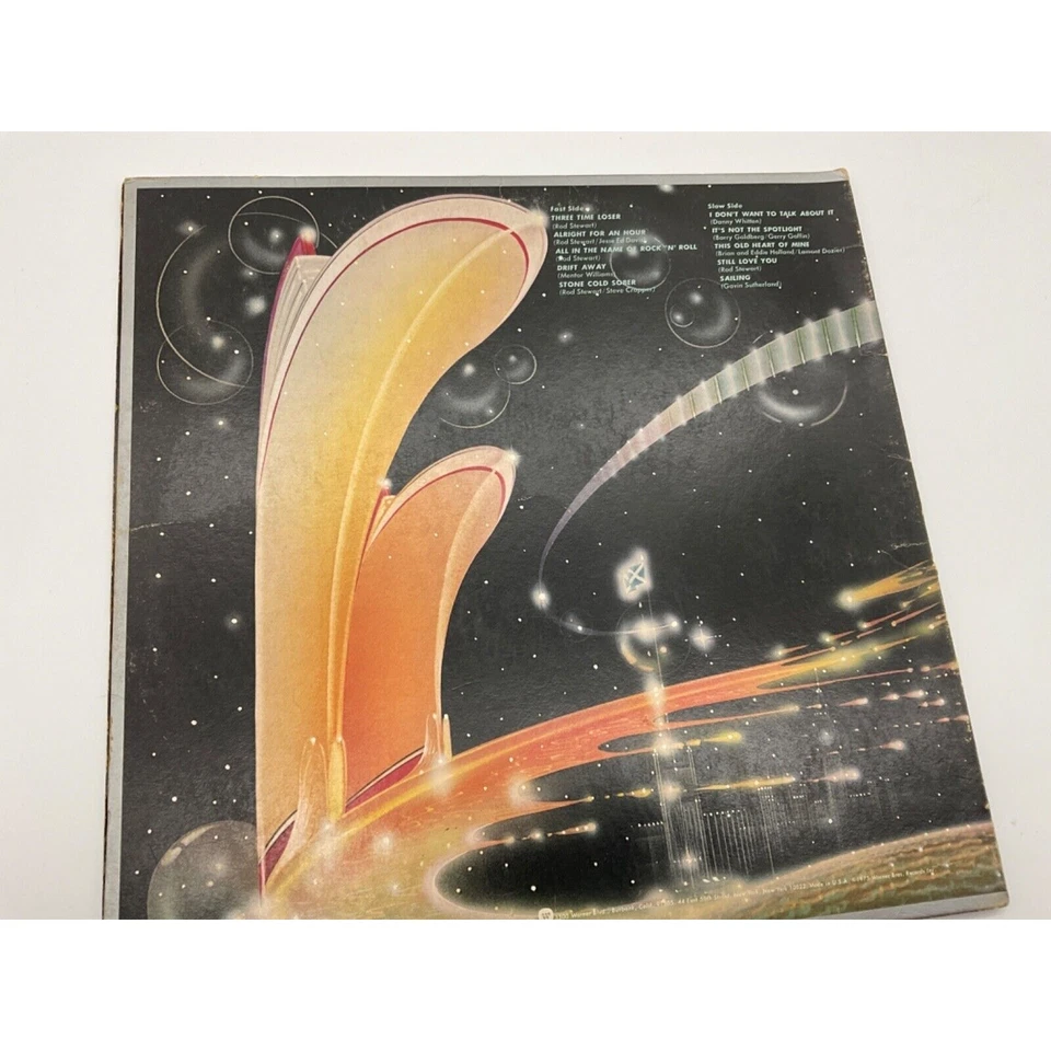 Rod Stewart Atlantic Crossing 1975 LP Warner Bros. Records BSK 3108 Classic Hits - Image 4 of 4