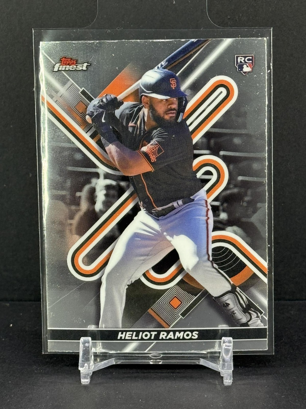 Heliot Ramos Rookie 2022 Finest #82 Refractors RC San Francisco Giants