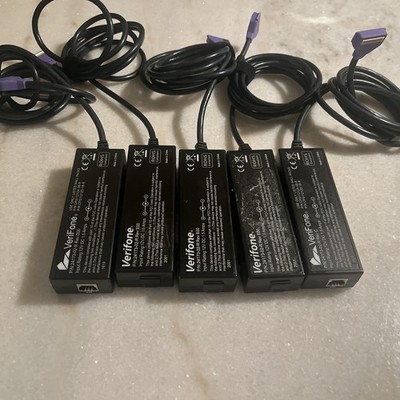 5 USED 24173-02-R VeriFone Purple Multiport Ethernet Cable for Mx8xx/9xx Series