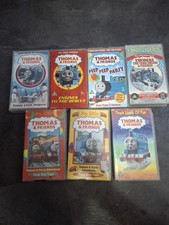 Thomas The Tank Engine & Friends Collection 7 Vhs Tape Bundle - Free P&P - RARE