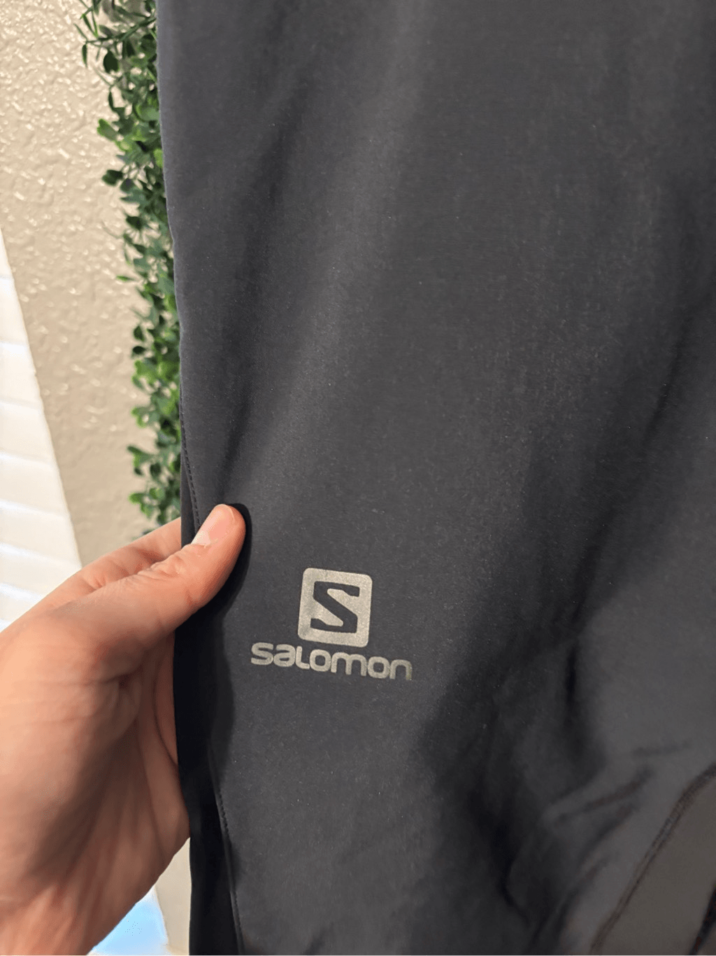 Salomon Pantalone Uomo Nero Jogger Performance Tg XL