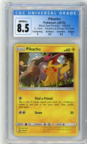 Pikachu graded CGC 8.5 for sale on eBay