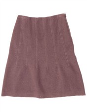 Fenn Wright Manson Womens A-Line Skirt Large W30 Purple Wool AD12