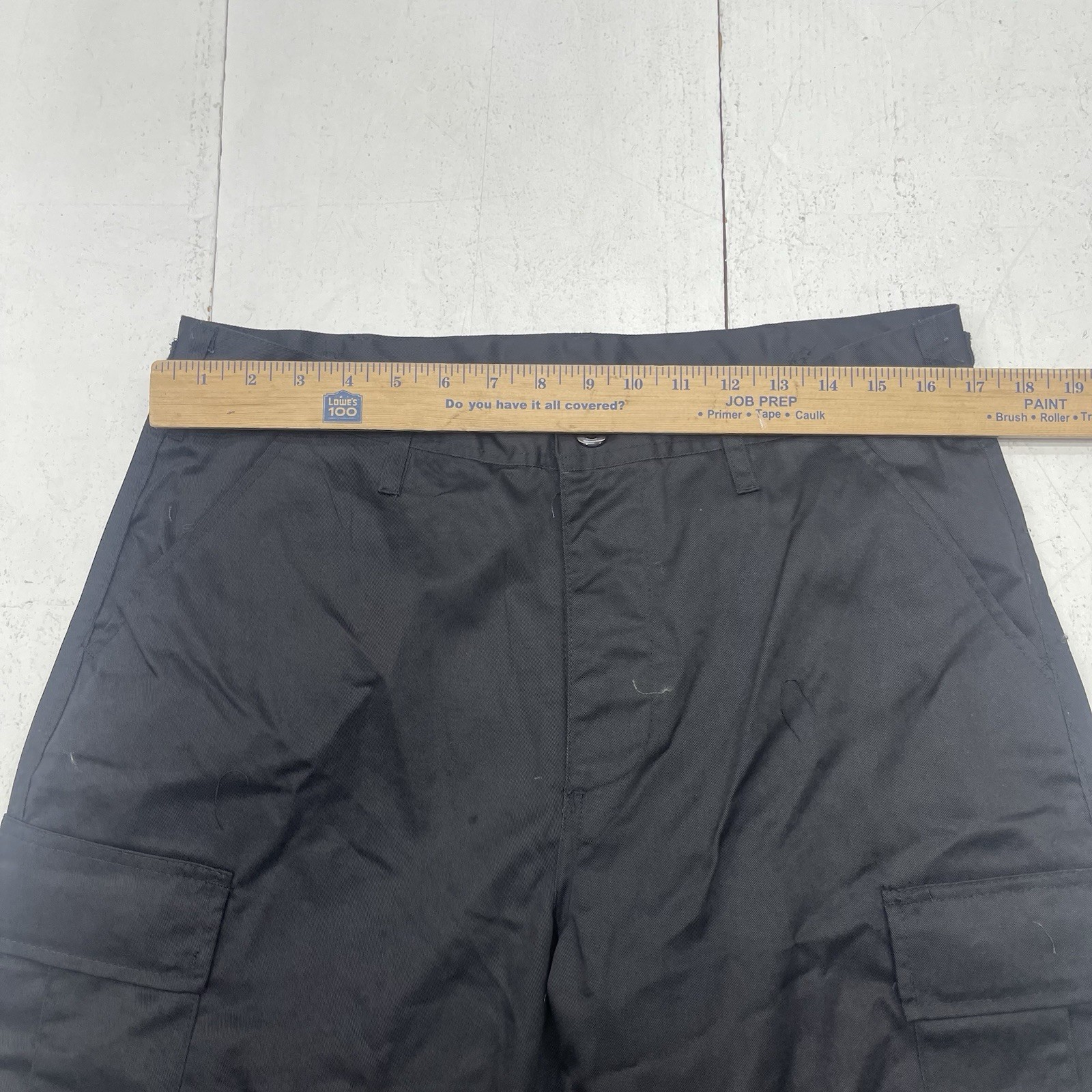 Advantex Black Drawstring Ankle Cargo Uniform Pan… - image 8