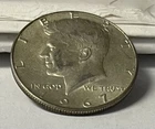 1967 Kennedy Half Dollar 40% Silver - AU About Uncirculated