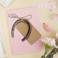 10x Hufeisen Hochzeitsgeschenke Hufeisen Dekoration für Hotels im Freien Hof