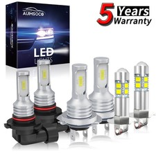 For Mazda Protege5 2002-2003 Led Headlight Bulbs Hilo Beamfog Light 36000lm 6x For Mazda Protege5 2002-2003 Led Headlight Bulbs Hilo Beamfog Light 36000lm 6x