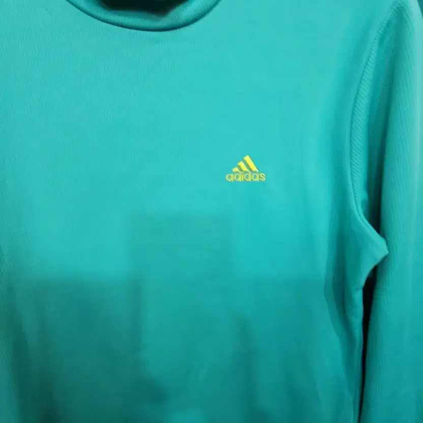 Adidas Women's Mock Neck Fleece T-shirt Size 95 thumbnail 7