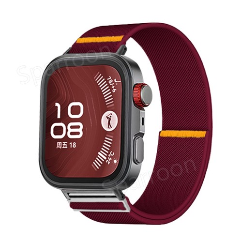For Huawei Watch Fit 4/Fit 4 Pro/Fit 3 Elastic Nylon Loop Watch Band Wrist Strap - Picture 88 of 108