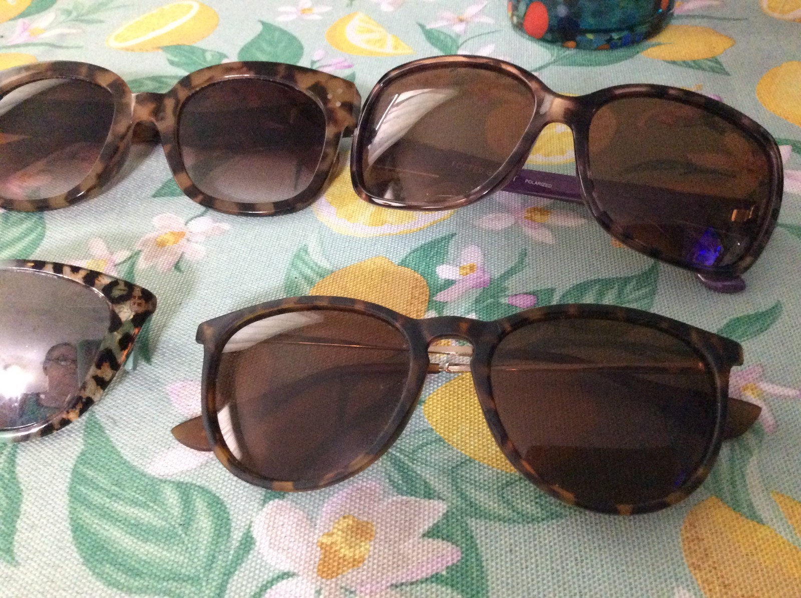 5 Pr  Women's Large Frames Tortoise Shell Cheetah… - image 8