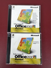 Microsoft Office 2000 Premium 4 CDs With Keys