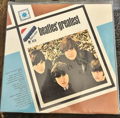 THE BEATLES Beatles' Greatest Vinyl Record Album LP Holland Import Odeon Lennon