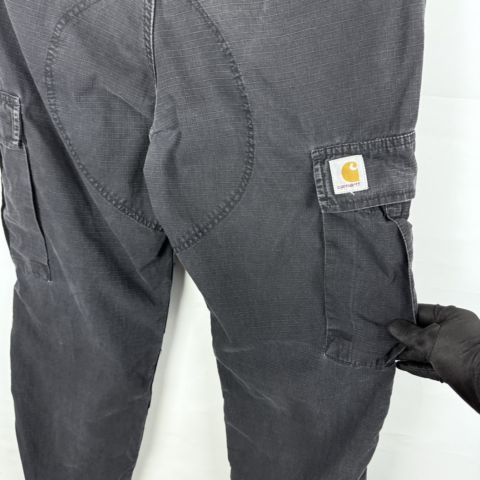 Carhartt Regular Cargo Pants 32x34 Black  thumbnail 10