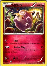 Clefairy 81/122 Common BREAKpoint Pokemon Near Mint