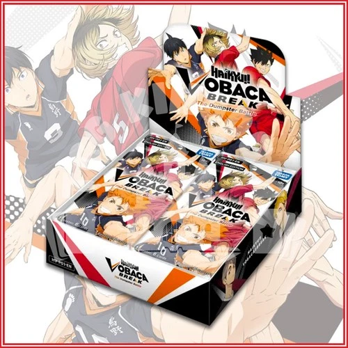 Vobaca Break Haikyu!! TCG Vol 1 Booster Box The Dumpster Battle Factory Sealed