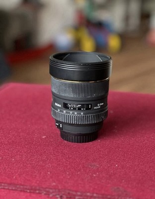 Objektiv, Linse Sigma 12-24 mm Full Frame Für Canon