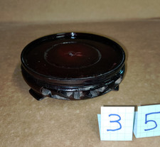 1 socle / stand rond en bois