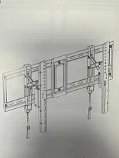 Advanced Tilt TV Wall Mount for Most 42-90 Inch TVs with Full Tilt 120lbs