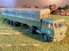 Herpa LKW Sattelzug Spedition EKB Kieserling Mercedes 1:87 H0