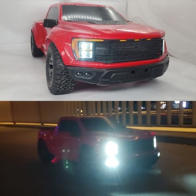 Frontleuchten Lampe für Traxxas 1/10 Raptor R Ford Raptor F150 RC Upgraded Teile