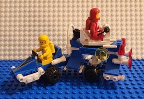 LEGO Space: Moon Rover | 6874 | Vintage, Complete w Minis & Instr. NO Box