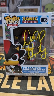 Funko Pop! Spiele Sonic the Hedgehog #923 Super Sonic SIGNIERT von Wally Wingert