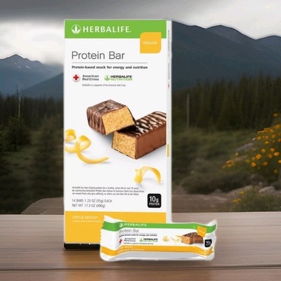 Herbalife Protein Bar Deluxe: Vanilla Almond /Citrus Lemon) - 14