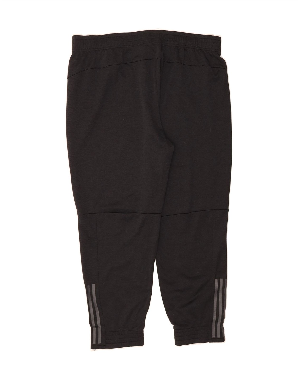 ADIDAS Mens Tracksuit Trousers Joggers 2XL Black Polyester BI11 thumbnail 2