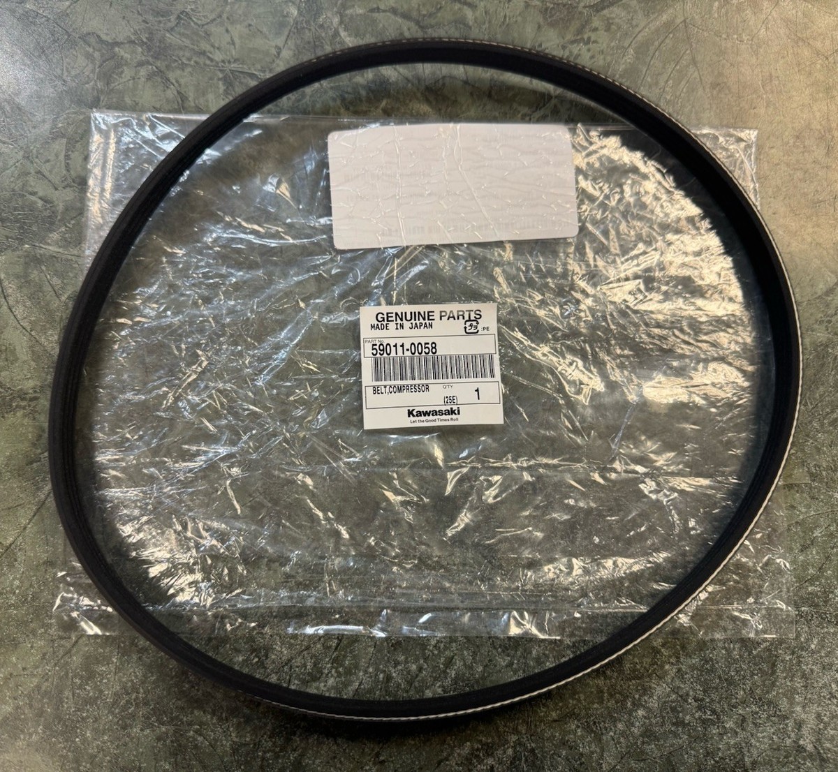 2024-2025 Kawasaki Ridge 1000 HVAC Compressor Belt Genuine OEM