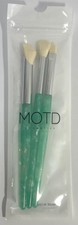 NEW 3X MOTD Cosmetics Seas The Day 3-pc Makeup Brush Set - 01, 02, 03