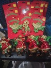 ~Set 16 VINTAGE Hard Plastic Kitschy Christmas 3" - 5" Metallic -Look Ornies — photo 6