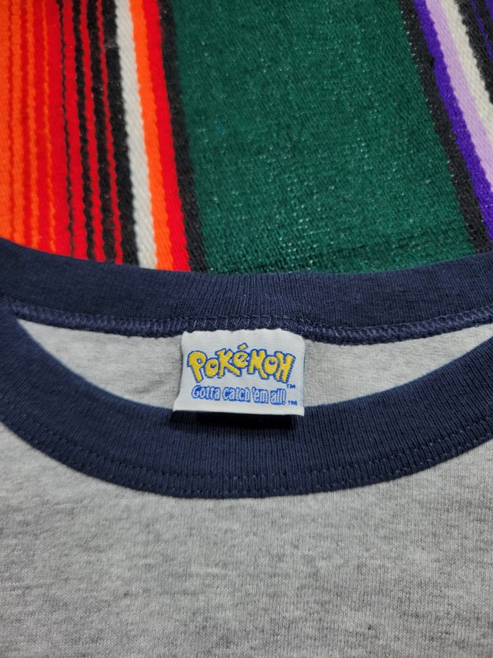 Vintage Pokemon Blastoise Made In USA 1999 T-Shirt Size Youth XL - Image 4 of 4