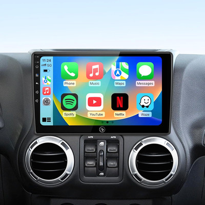 Car Stereo for Jeep Wrangler JK, Grand Cherokee, Dodge Ram, Chrysler Models 2+64