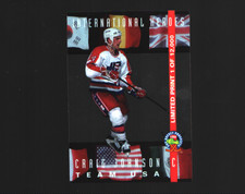 93-94 Classic Hockey Clear Cut Pro Prospects LP7 Craig Johnson Team USA