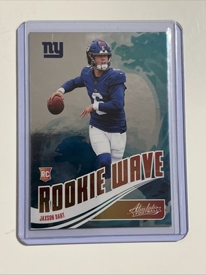 2025 Panini Absolute Rookie Wave Jaxson Dart Giants #RW-JDT | eBay