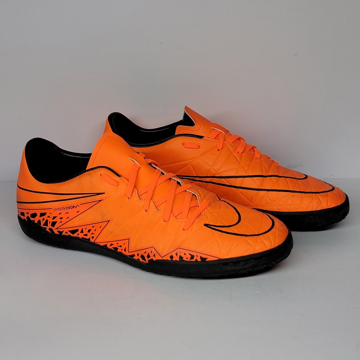 NIKE Hypervenom Phelon Ⅱ IC 27.5cm Nike Hypervenom Phelon 2 Indoor Soccer Shoes Mens 12 Futbol Orange