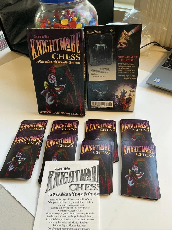 Nightmare Chess The Original Game Chaos On The Chessboard 2nd Ed. New Open Box - Image 2 of 4