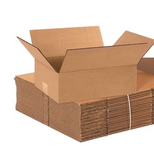 AVIDITI Shipping Boxes 12"L x 9"W x 4"H, 25-Pack  Small to Medium Corrugated...