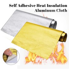 Car Heat Protection Foil Film High Temperature Resistant Fiberglass Aluminum Foi