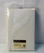 NOS Recollections 50 Ivory Cards  Envelopes Set 5x6.5 Blank Greeting Card Pack