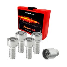 Radschloss Radschrauben Satz für Mercedes CLK 1997-2010 Silber 4x M12X1.5 Radschloss Radschrauben Satz für Mercedes CLK 1997-2010 Silber 4x M12X1.5