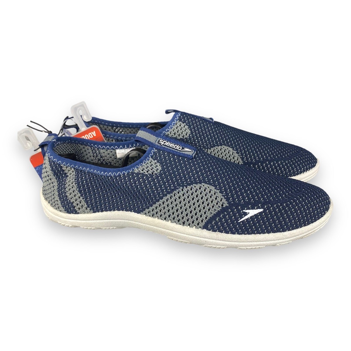 小物 surfblue Speedo Men's Surfwalker Knit Walker Blue Grey Shoes Size