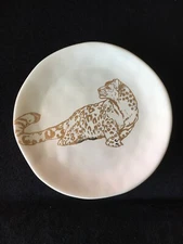 Lux Noir Collection Table Decor 6-Inch Plate New