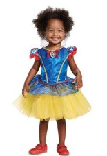 Baby Toddler Girls Disney Snow White Tutu Dress Costume Size 12/18 Mo 2T NWT