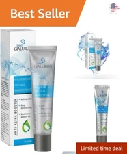 Anti-Aging Cream with Hyaluronic Acid - Diminishes Lines - 10 Tubes Pack